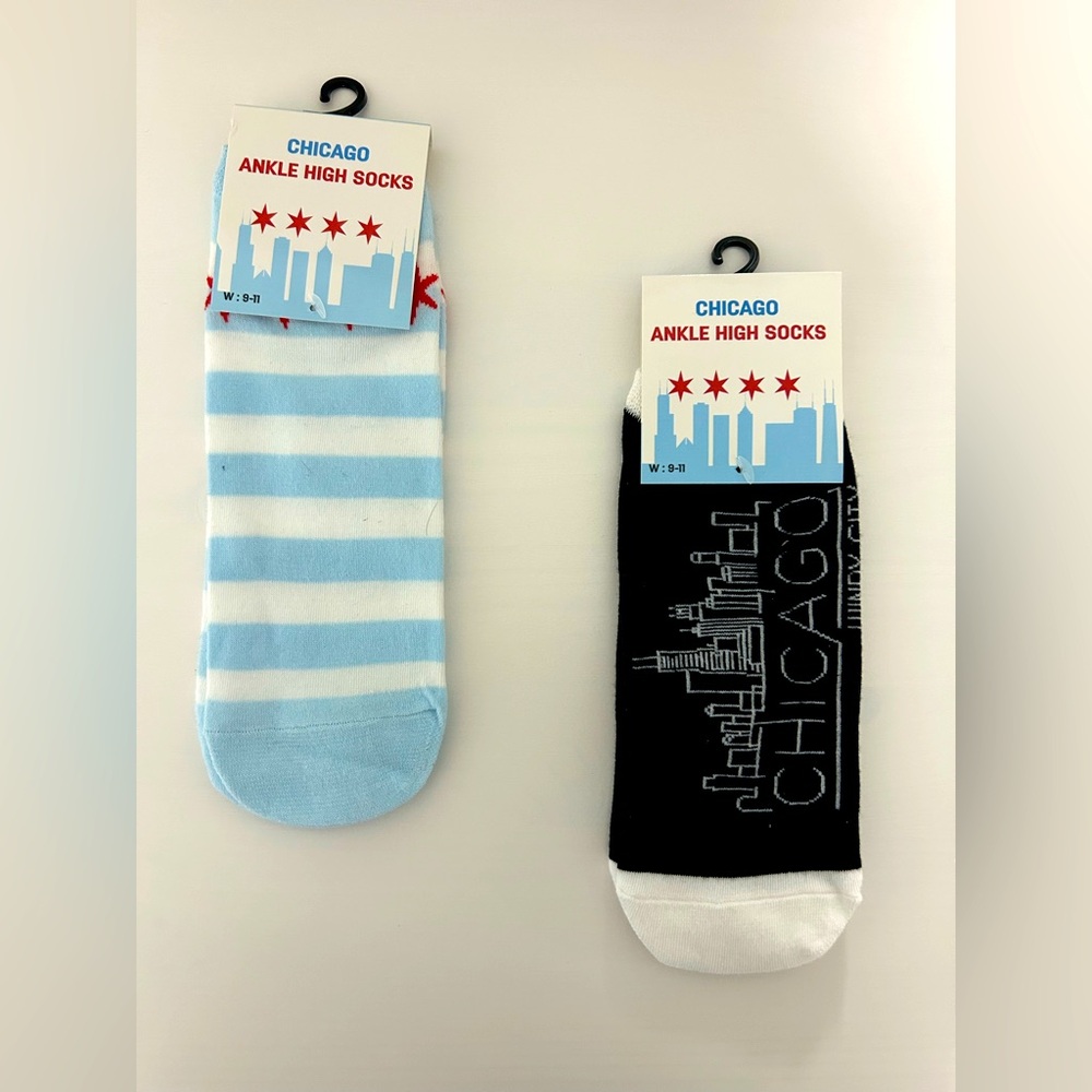 Chicago Themed Socks